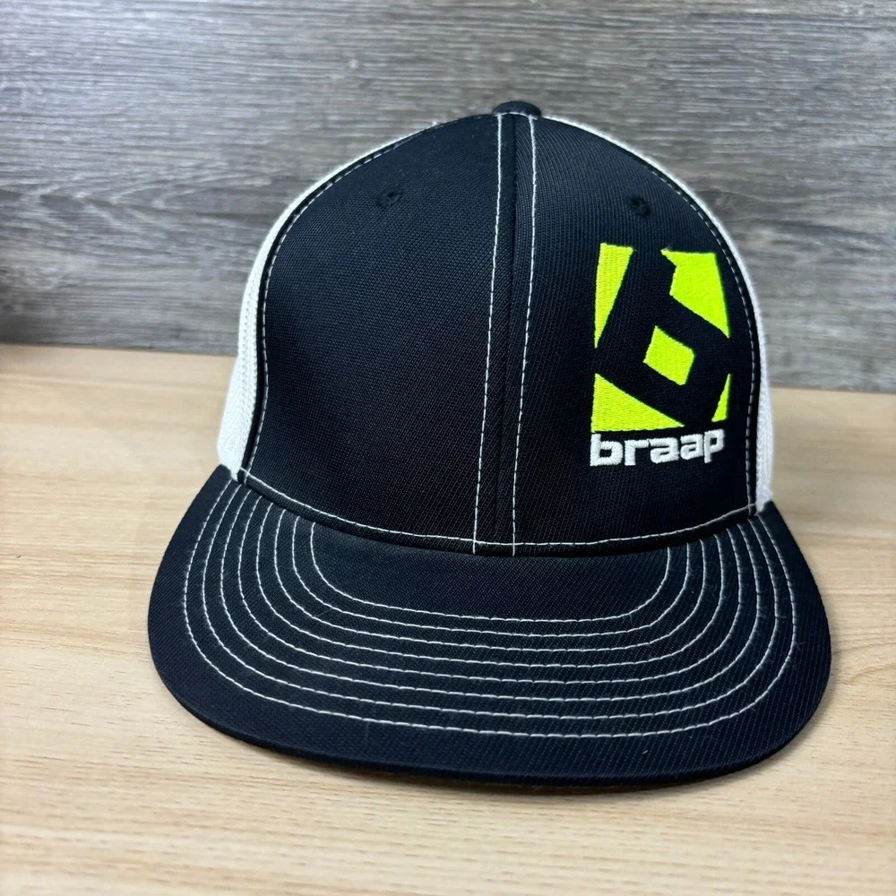 Braap Hat Cap Size S/M Gray Fitted Outdoors‎ Mens